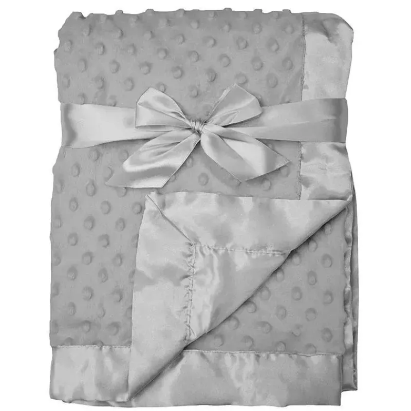 cobertor_american_baby__h_SKUc1OsAxyS_0.webp American Baby Company Cobertor American Baby - Heavenly Soft Chenille Minky Dot, Cinza Hot