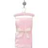 Elegant Baby Cobertor de bebê elegante giz rosa pendurado de lã coral Discount