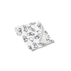 Lambs u0026 Ivy Cobertor de bebê Lambs & Ivy preto e branco Winnie The Pooh New