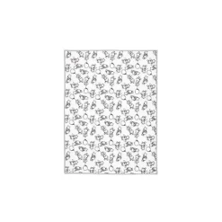 Lambs u0026 Ivy Cobertor de bebê Lambs & Ivy preto e branco Winnie The Pooh New