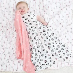 Aden + Anais Cobertor de musselina Essentials Minnie Rainbows Clearance
