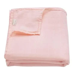 Ali + Oli Cobertor de musselina (rosa suave) Outlet