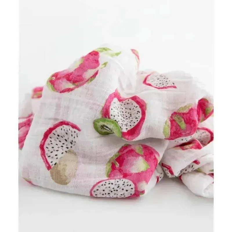 cobertor_de_musselina_de__SKU6LYto9vs_4.webp Little Unicorn Cobertor de musselina de algodão pequeno unicórnio simples - Pitaya New