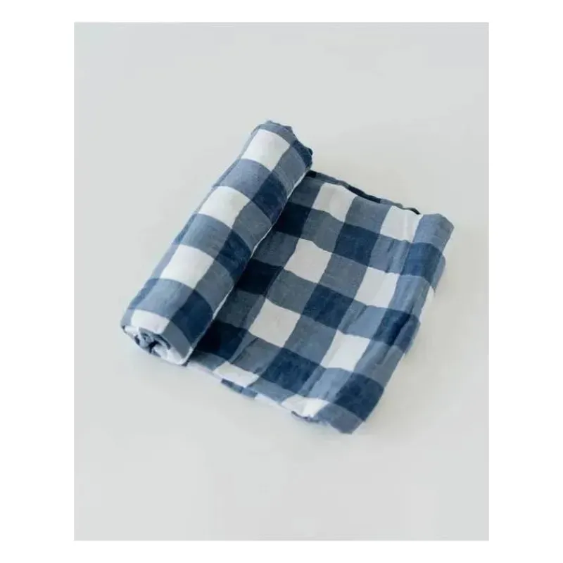 cobertor_de_musselina_de__SKUYa5eTqux_0.webp Little Unicorn Cobertor de musselina de algodão pequeno unicórnio simples - Jack Plaid Clearance