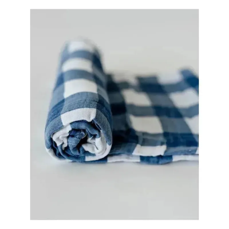 cobertor_de_musselina_de__SKUYa5eTqux_1.webp Little Unicorn Cobertor de musselina de algodão pequeno unicórnio simples - Jack Plaid Clearance