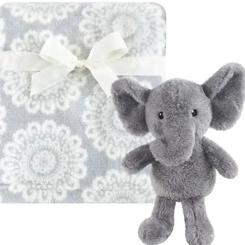 cobertor_de_pelcia_baby_v_SKUkzIUtHrh_0.webp Baby Vision Cobertor de pelúcia com brinquedo, elefante fofo New