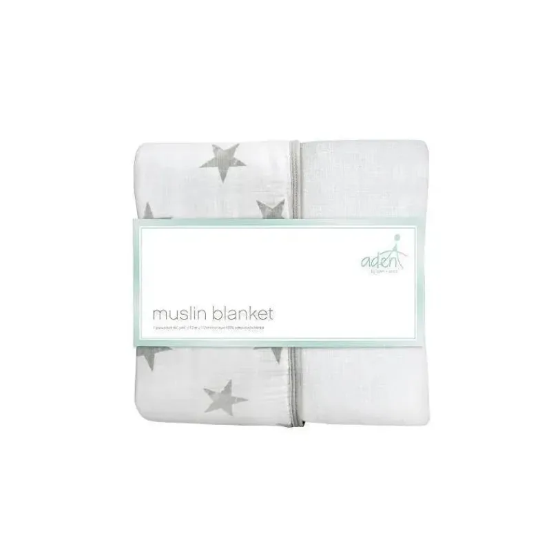 cobertor_respirvel_de_mus_SKUMI21Jqm7_1.webp Aden + Anais Cobertor respirável de musselina , estrelas empoeiradas New