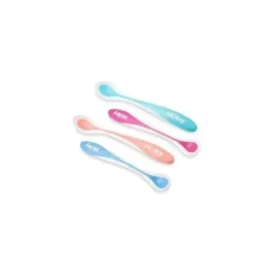 Nuby Colher 4Pk New Modern Soft Tip - Cores Podem Variar Online