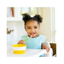 Munchkin Colheres de treinamento de silicone Gentle Scoop, pacote de 2, cores sortidas (azul e verde ou rosa e roxo) Outlet