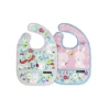 Crocodile Creek Conjunto de 2 babadores 2 Go - Backyard Friends Discount
