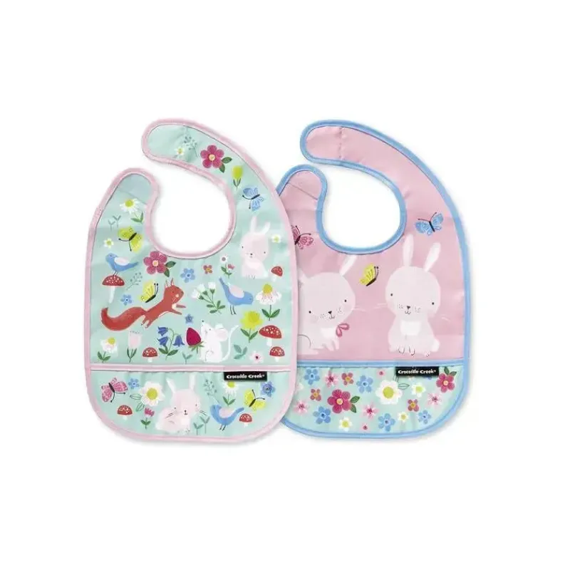 conjunto_de__babadores_cr_SKUdkuE3OvM_0.webp Crocodile Creek Conjunto de 2 babadores 2 Go - Backyard Friends Discount