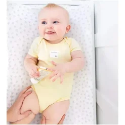 Burt's Bees Baby Conjunto de 5 bodys de manga curta Burt's Bees, estampas sunshine New