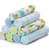 SpaSilk Conjunto de 10 Toalhas , Tigre Azul Hot