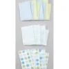 SpaSilk Conjunto de 10 toalhinhas , bolinhas azuis Discount