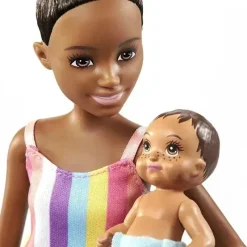 Mattel Conjunto de bonecas e acessórios para babás Barbie Skipper (boneca morena) Outlet