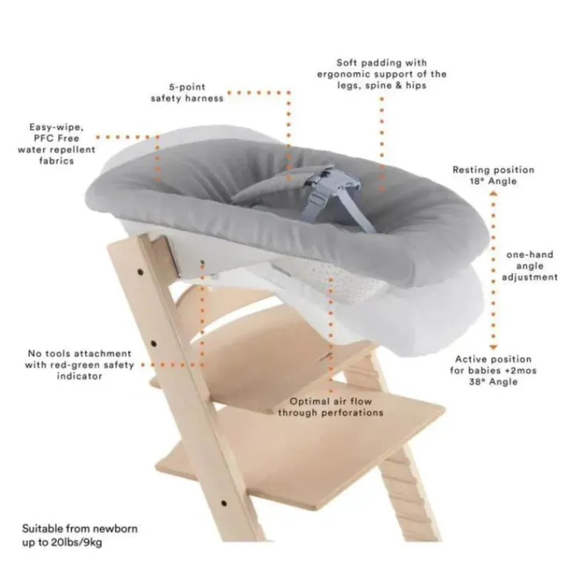 conjunto_de_cadeira_alta__SKUy8iT0RRg_2.webp Stokke Conjunto de cadeira alta - Tripp Trapp, branco Outlet