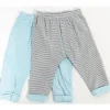 Kushies Baby Conjunto de calças de bebê menino Kushies cinza e azul 2 peças Outlet