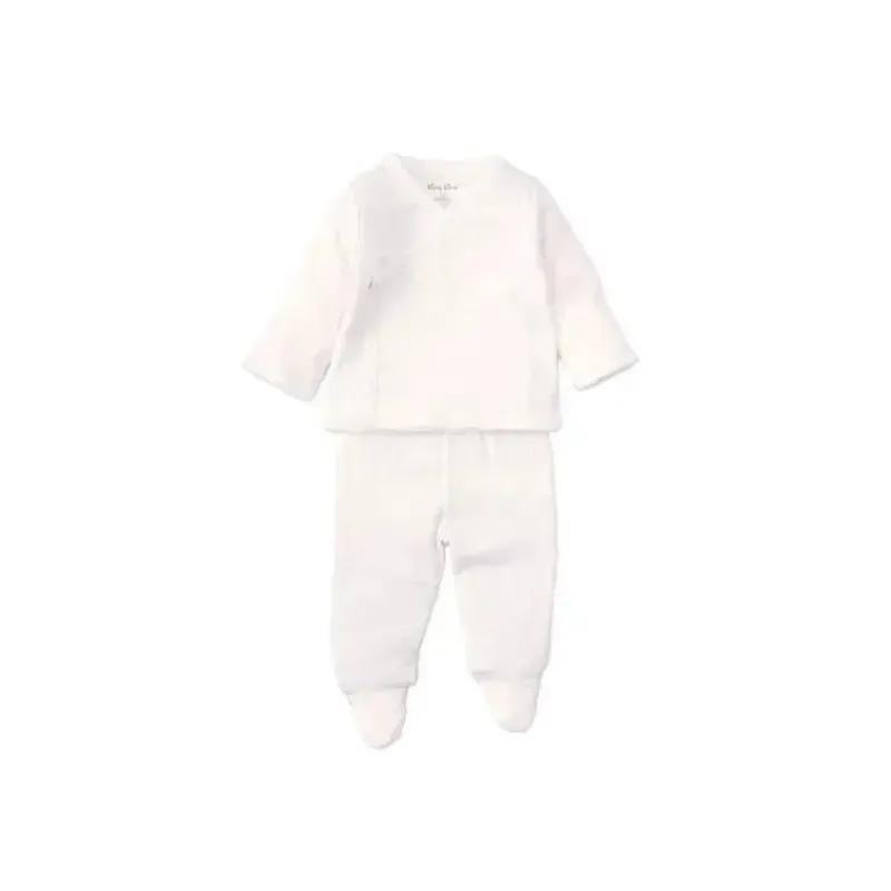 conjunto_de_camisetacala__SKUlSoao4x3_0.webp Kissy Kissy Conjunto de camiseta/calça Pointelle Cross, branco Best