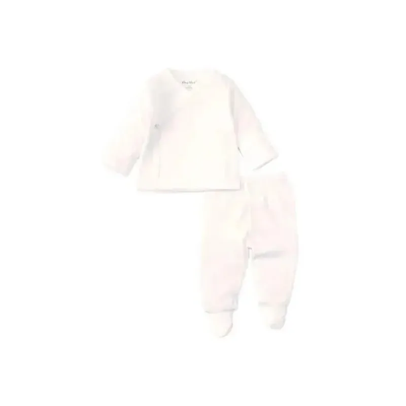 conjunto_de_camisetacala__SKUlSoao4x3_1.webp Kissy Kissy Conjunto de camiseta/calça Pointelle Cross, branco Best
