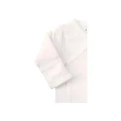 Kissy Kissy Conjunto de camiseta/calça Pointelle Cross, branco Best