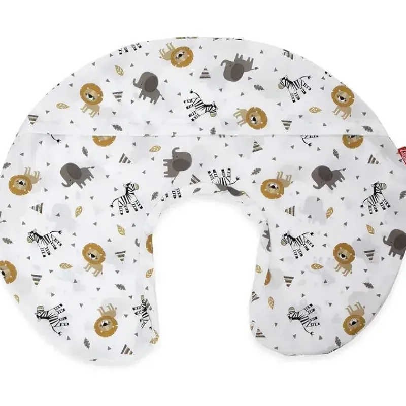 conjunto_de_capa_de_trave_SKUMUD9CzBh_3.webp Nuby Conjunto de capa de travesseiro de amamentação com estampa de animais - Dr Talbots Zoo New