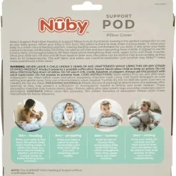 Nuby Conjunto de capa de travesseiro de amamentação com estampa de animais - Dr Talbots Zoo New