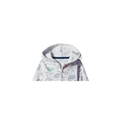 Little Me Conjunto de Cardigan - Dino Hood, Azul New