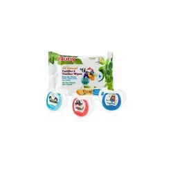 Nuby Conjunto de chupetas e lenços umedecidos para bebês 3Pk Sale