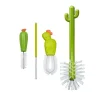 Boon Conjunto de escovas para limpeza de garrafas Tomy Cacti com vaso, 5 peças Outlet