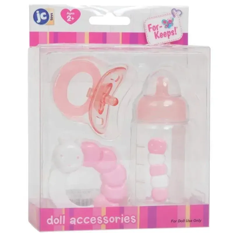 conjunto_de_garrafa_e_cho_SKUPWklCZuA_0.webp JC Toys Conjunto de garrafa e chocalho rosa de 3 peças Clearance