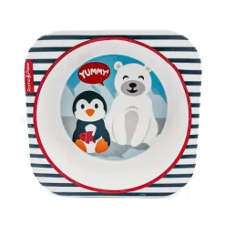Primo Passi Conjunto de louça de bambu Kids - amigos de inverno Best