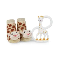 Vulli Conjunto de meias - Sophie La Giraffe Waddle Rattle Best