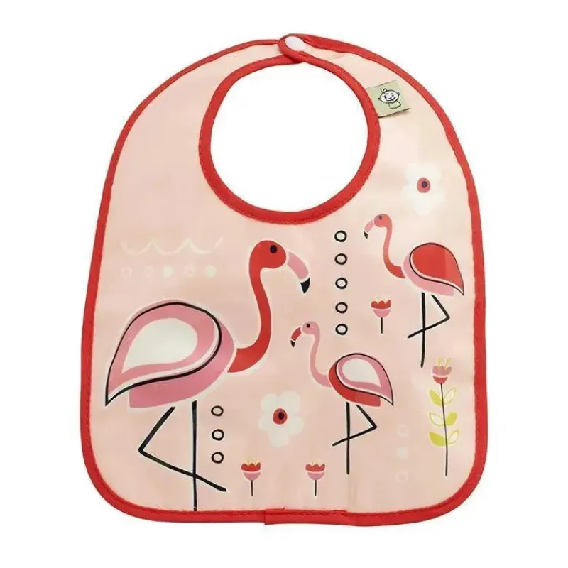 conjunto_de_mini_babador__SKUlglYpvu8_3.webp Ore Originals Conjunto de mini babador Sugarbooger, flamingo, pacote com 2 New