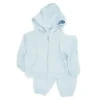 Ralph Lauren Conjunto de moletom e moletom bebê menino azul bebê 2 peças Fashion