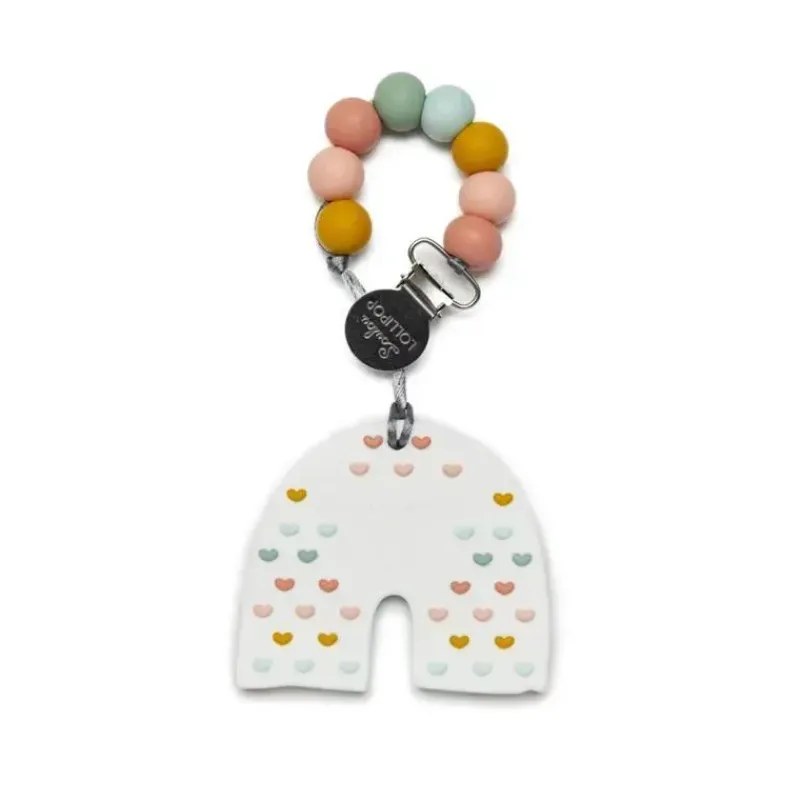 conjunto_de_mordedores_de_SKUQKFgzH5E_1.webp Loulou LOLLIPOP Conjunto de mordedores de silicone , arco-íris pastel Discount