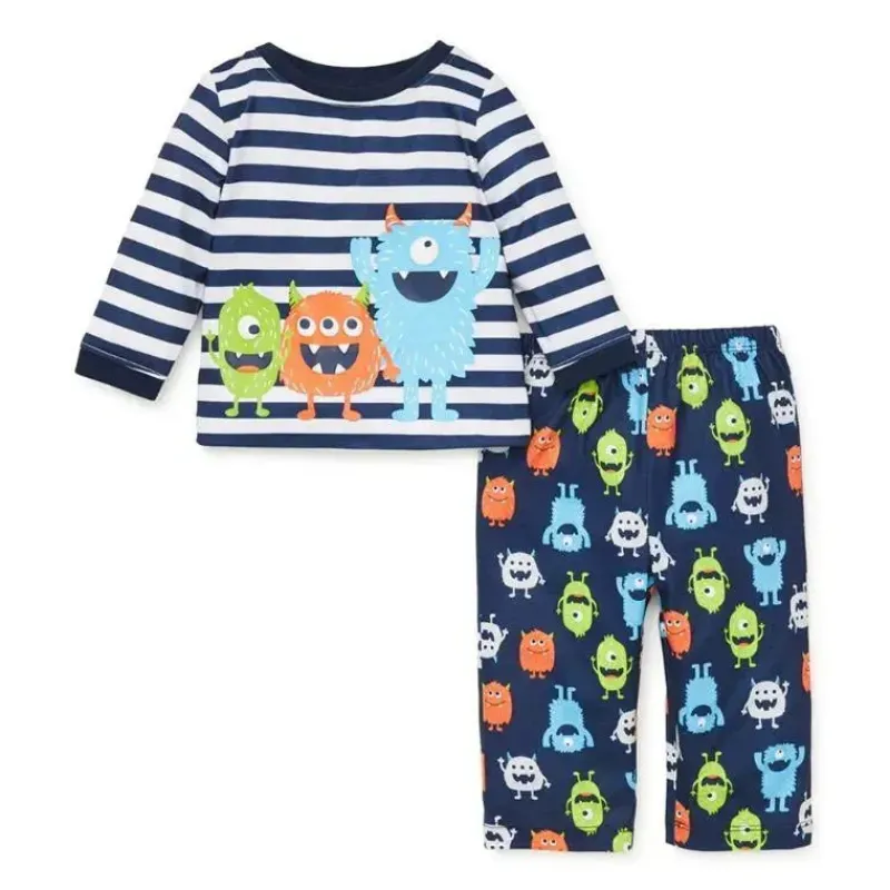 conjunto_de_pijama_little_SKUoxS2LyTY_0.webp Little Me Conjunto de pijama - Monstros 2 Pk, Azul Online