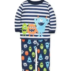 Little Me Conjunto de pijama - Monstros 2 Pk, Azul Online