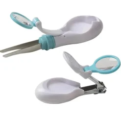Safety 1st Conjunto de pinças e cortador de unhas Clear View, Ártico Outlet