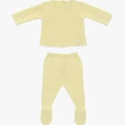 Martin Aranda Conjunto de suéter e leggings de malha - Take Me Home Ibiza, amarelo Fashion