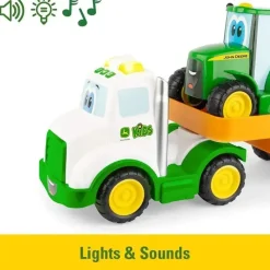 Tomy Conjunto de transporte John Deere Farmin Friends New