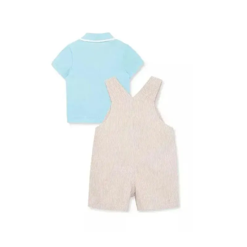 conjunto_shortall_little__SKUFcSkhcuo_1.webp Little Me Conjunto Shortall Car - Bege New
