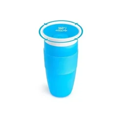 Munchkin Copo com Canudinho Miracle 360 14 Oz - Azul New