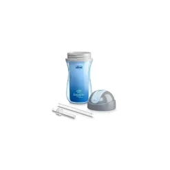 Chicco Copo de palha isolado Flip-Top 9 onças. 12m+ (2pk) em Azul Discover/Teal Outlet