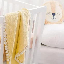 Crane - Cobertor de musselina para bebê, ocre Clearance