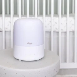 Crane - 3-In-1 Pediatric Cool Mist Humidifier And Aroma Diffuser And Sleep Support Light, 0.5 Gallon Clearance