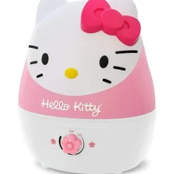 Crane - Umidificadores ultrassônicos adoráveis, umidificador de ar de névoa fria de 1 galão, Hello Kitty Sale