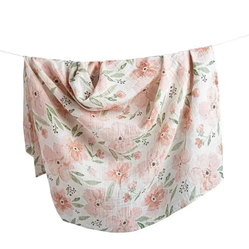 crane_baby_parker_collect_SKUJiQugFSQ_1.webp Crane Baby Parker Collection Musselina Swaddle Wraps Estampa Floral Clearance