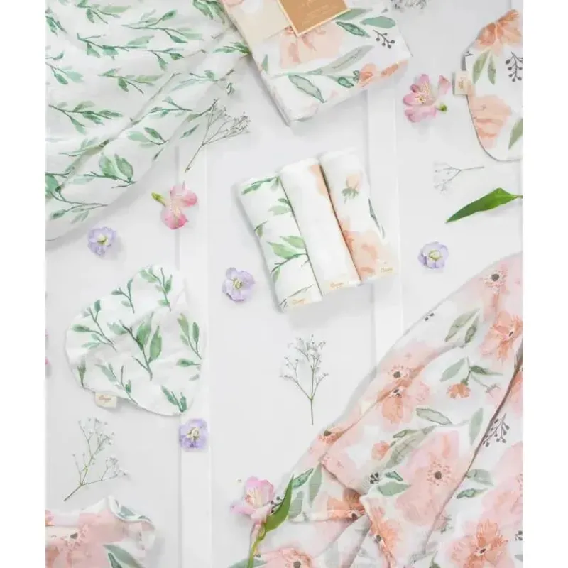 crane_baby_parker_collect_SKUJiQugFSQ_4.webp Crane Baby Parker Collection Musselina Swaddle Wraps Estampa Floral Clearance