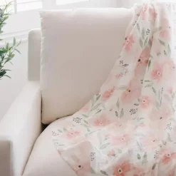 Crane Baby Parker Collection Musselina Swaddle Wraps Estampa Floral Clearance