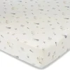 Crane Bedding - Cove Fitted Crib Sheet, Sea Life Outlet